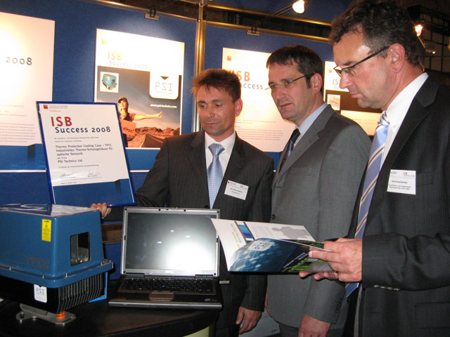 Thermoschutz- und Kühlgehäuse TPCC von PSI Technics erhält den Innovationspreis ISB Success 2008