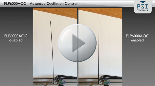 ARATEC with FLP6000AOC - control system to decrease mast oscillations of stacker cranes