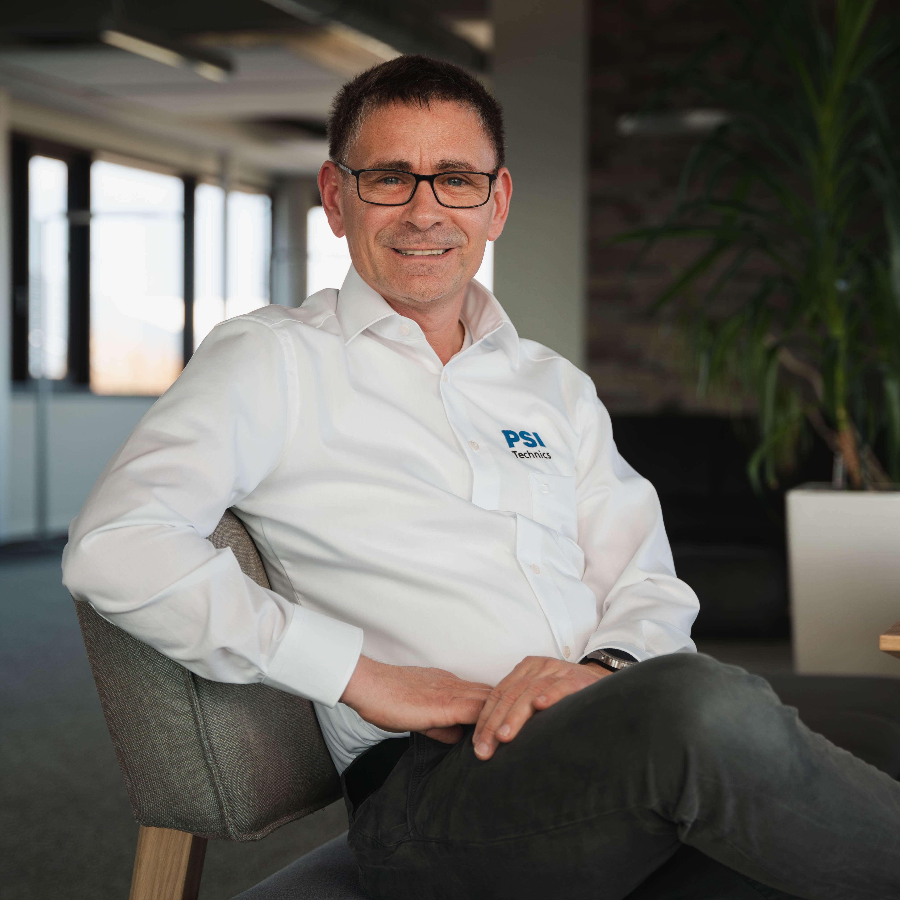 Karl-Heinz Förderer, Firmengründer und Geschäftsführer der PSI Technics GmbH
