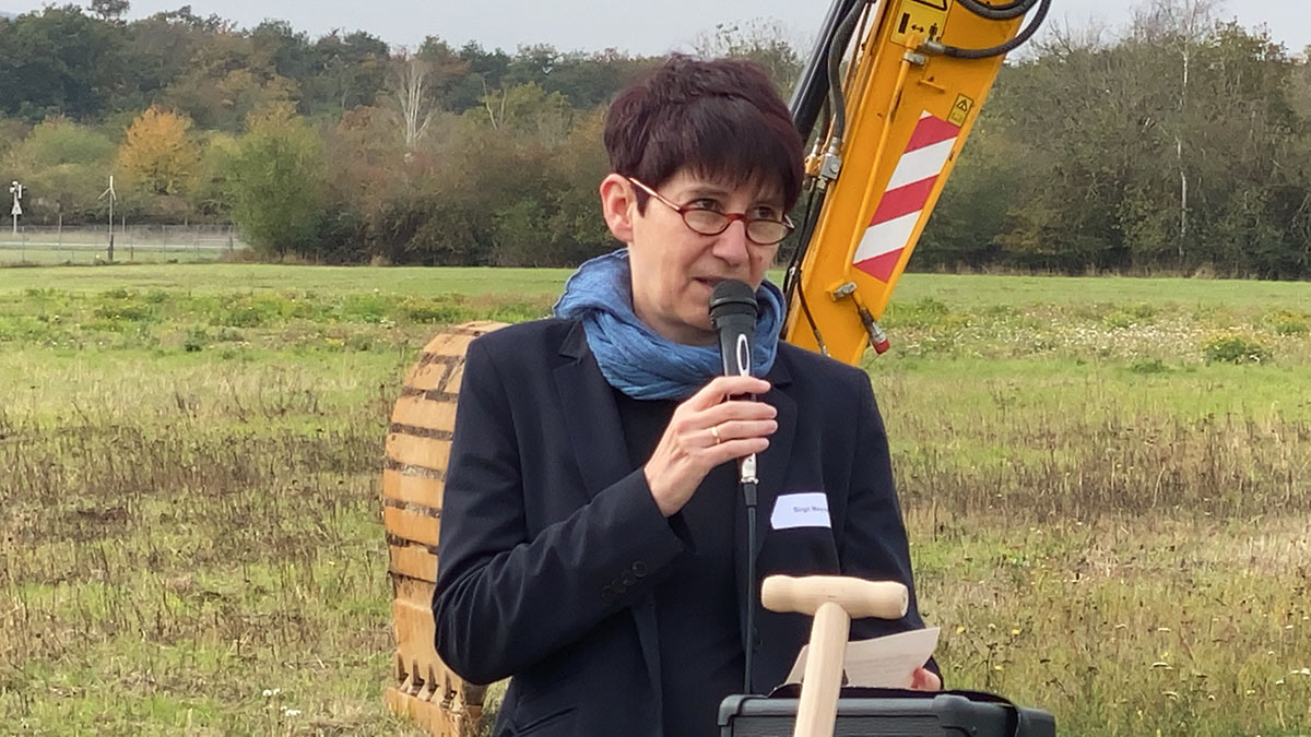 Birgit Meyreis, ehrenamtliche Kreisbeigeordnete, Landkreis Mayen-Koblenz; stellvertretend für den Landrat Dr. Alexander Saftig